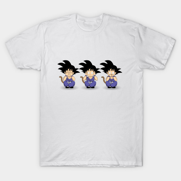Three Saiyan Monkeys T-Shirt-TOZ